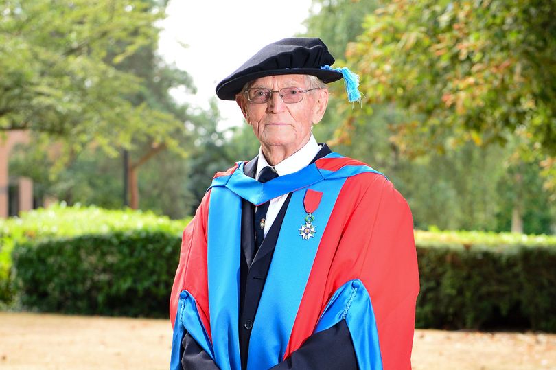 starting a phd at 26 Charles Betty (Image: SWNS.com)